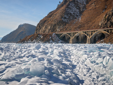 Кругобайкальская железная дорога (КБЖД) за один день – групповая экскурсия