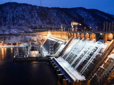 Экскурсия до Красноярской ГЭС