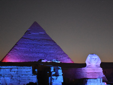Шоу «Звук и свет» на пирамидах Гизы: входной билет и трансфер – индивидуальная экскурсия