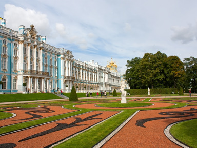 Царское Село: Екатерининский дворец с посещением Янтарной комнаты – групповая экскурсия