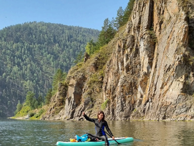 Обзорная SUP-прогулка - Зов Маны: Красноярский край с воды.  – групповая экскурсия