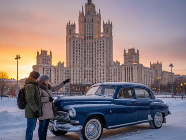 «Семь сестер столицы» — автопутешествие по семи высоткам Москвы – групповая экскурсия
