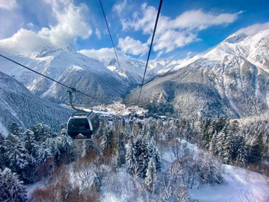 Путешествие одним днем в Домбай. – групповая экскурсия