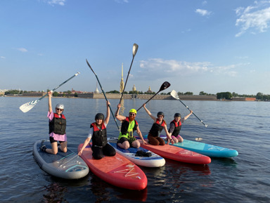 SUP прогулка по историческому центру Петербурга – групповая экскурсия