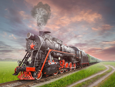 Карельские пейзажи на Ретропоезде 3: Рускеала, водопады, гранат  – групповая экскурсия