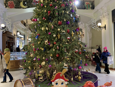 «Здравствуй Елка! Новый год!» — прогулка по новогодним локациям столицы – индивидуальная экскурсия