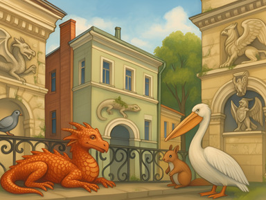 Городской квест «Звери Чистых прудов: тайны фасадов» (без гида) – индивидуальная экскурсия