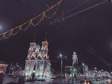 Прогулка по новогоднему Витебску – индивидуальная экскурсия