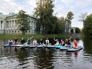 Sup-прогулка "Каменный остров/Крестовский остров" – групповая экскурсия