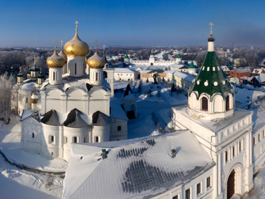Кострома царская: зимний тур от Ипатьевского монастыря до купеческих палат – групповая экскурсия