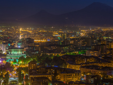 Огни вечернего Еревана – индивидуальная экскурсия