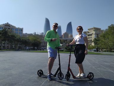 По городским паркам — на самокате – групповая экскурсия