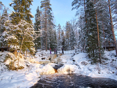 Южная Карелия: водопады Ахинкоски, Рускеала и окрестности – индивидуальная экскурсия