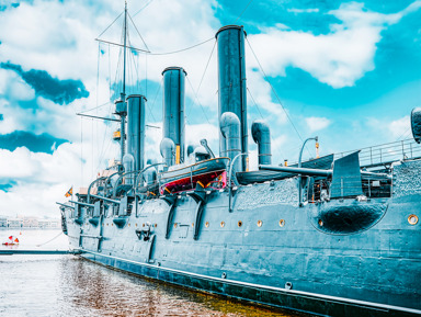 Обзорная экскурсия с посещением крейсера «Аврора»
