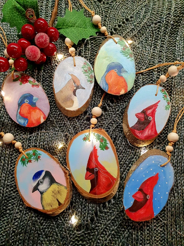 Рисуем птиц карельского леса на спиле дерева – групповая экскурсия