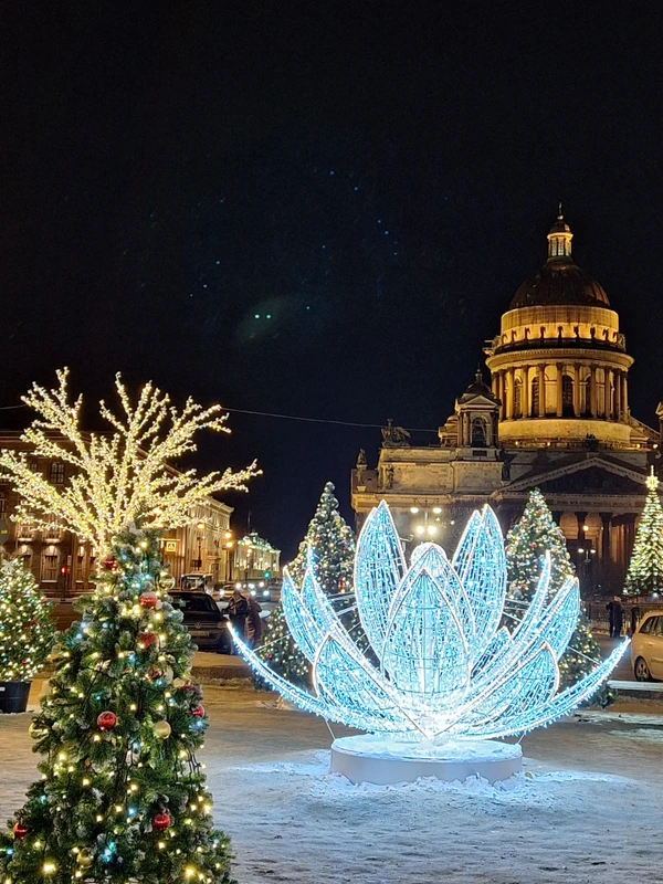 Магия новогодних огней Петербурга – групповая экскурсия