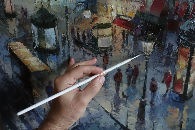 Картина маслом в Петербурге — за одно занятие – групповая экскурсия