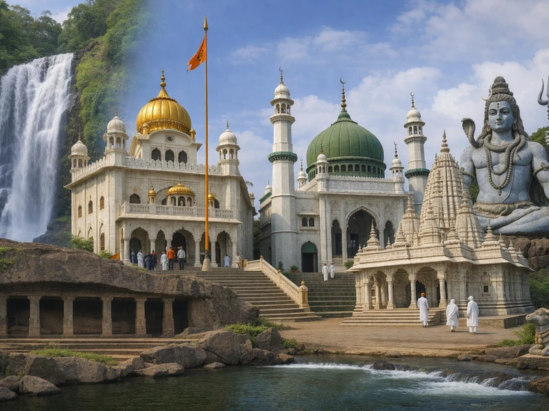 Водопад Арвалем + 5 религий (всё включено) – индивидуальная экскурсия