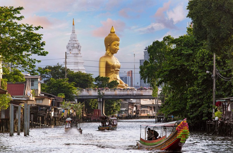 Бангкок: Королевский дворец + прогулка на лодке – индивидуальная экскурсия
