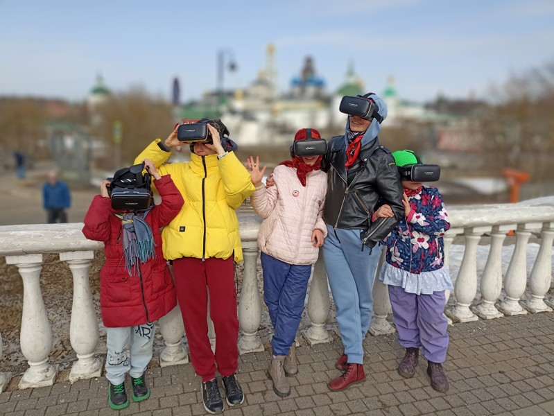 В VR-очках — в прошлое Сергиева Посада – групповая экскурсия
