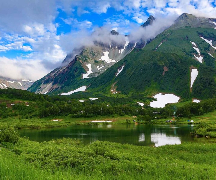 Альпийские пейзажи Камчатки: Вачкажец, сопка Мишенная + горячие источники – индивидуальная экскурсия