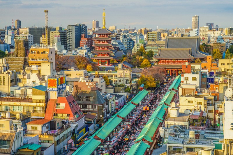 Большая прогулка по Токио: увидеть главное – индивидуальная экскурсия