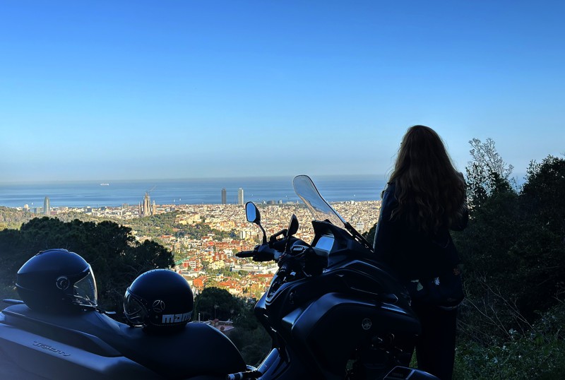 По Барселоне — на мотоцикле! – индивидуальная экскурсия