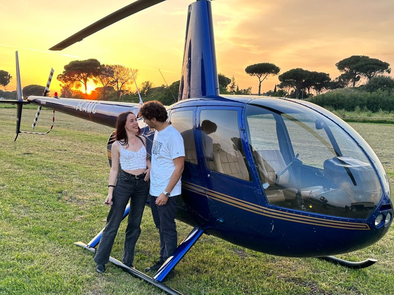 На вертолёте над окрестностями Рима – индивидуальная экскурсия
