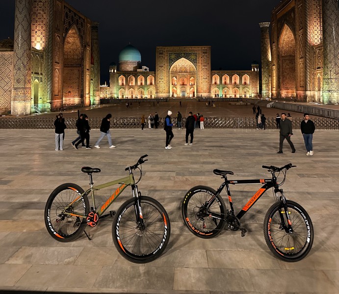 По вечернему Самарканду — на велосипеде – групповая экскурсия