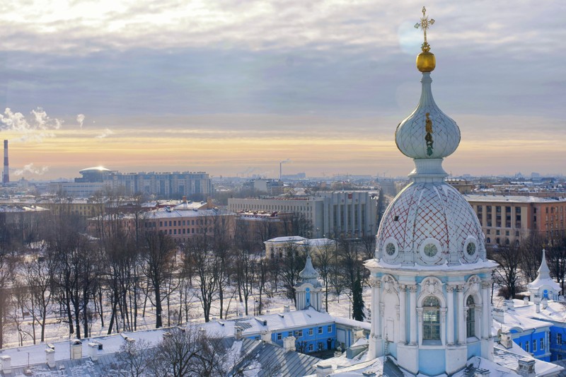 Смотровая площадка Смольного собора – групповая экскурсия