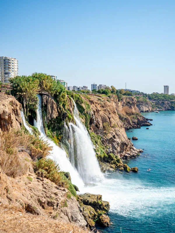 Прогулка на яхте к Дюденскому водопаду — из Анталии – групповая экскурсия