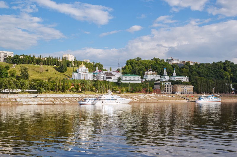 Нижний Новгород с воды: прогулка на катере – индивидуальная экскурсия
