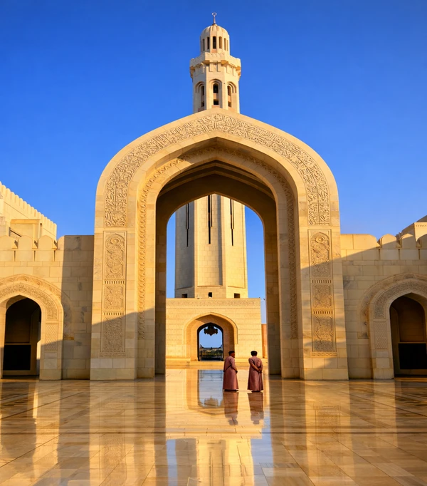 2 в 1: Маскат + оазис Вади-Шаб (обед включён) – индивидуальная экскурсия