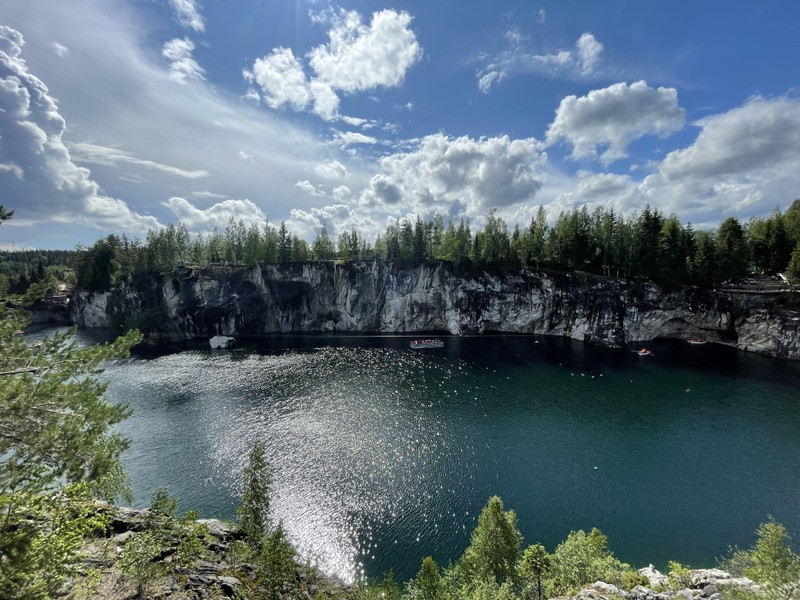 Рускеальский вояж: мрамор и водопады — трансфер из Петрозаводска и обратно – индивидуальная экскурсия