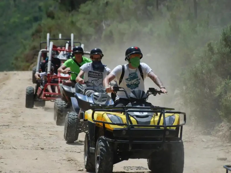 Экстрим-сафари на квадроциклах по бездорожью Антальи (из Аланьи) – групповая экскурсия
