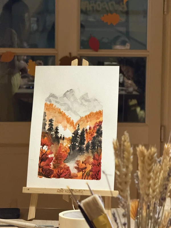 Акварельный мастер-класс в центре Москве – групповая экскурсия