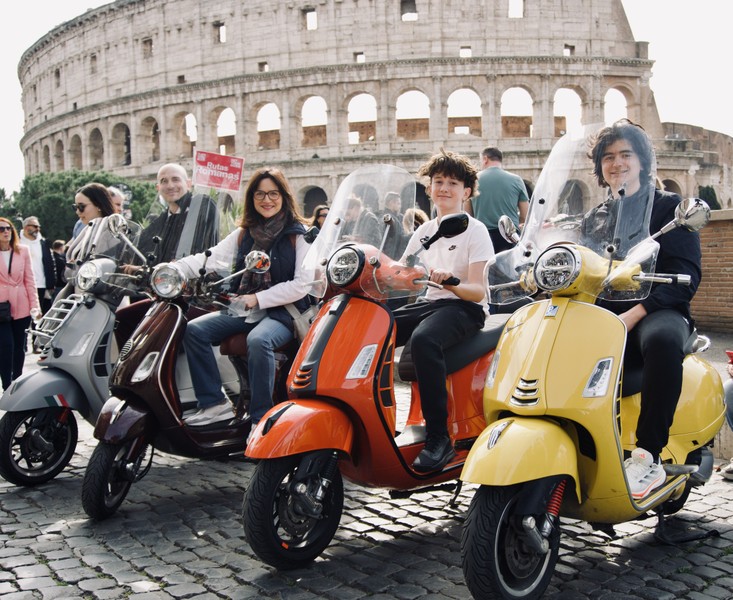 Увидеть Рим за 2 часа? Да, на Vespa! – индивидуальная экскурсия