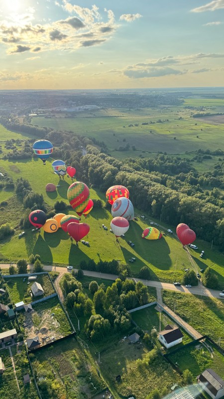 Полёт на воздушном шаре в Дмитрове – групповая экскурсия