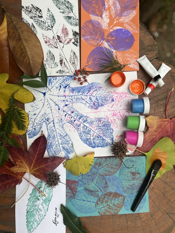 Мастер-класс по монопечати растений в Сочи – групповая экскурсия