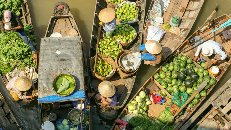 Река Меконг и плавучий рынок Кай Ранг. Два дня в формате «всё включено» – индивидуальная экскурсия