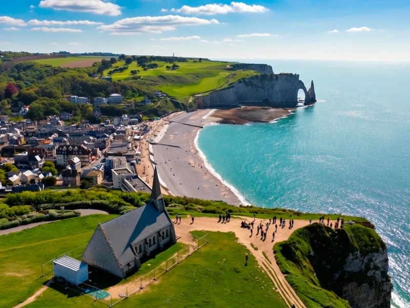 Из Парижа — в Этрета на целый день (видовая поездка) – групповая экскурсия