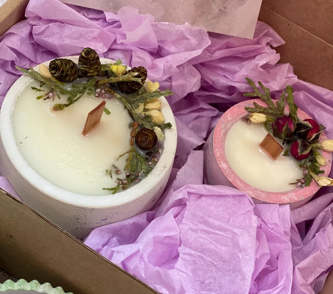 Мастер-класс: создаём ароматические свечи в гипсе – групповая экскурсия