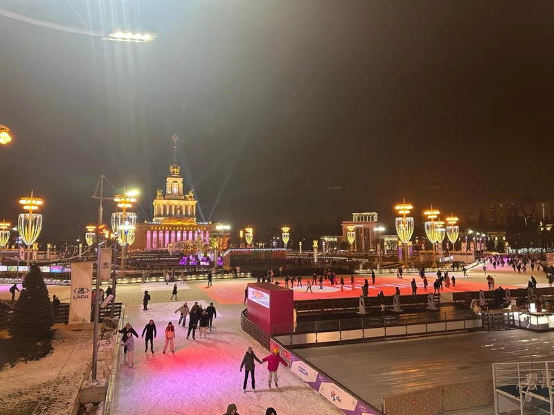 Новогоднее волшебство и зимние забавы ВДНХ – групповая экскурсия
