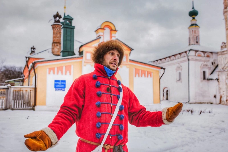 Экскурсия с суздальским стрельцом!