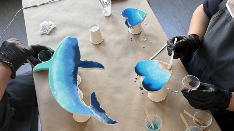 Арт-свидание для двоих: мастер-класс по эпоксидной смоле – индивидуальная экскурсия