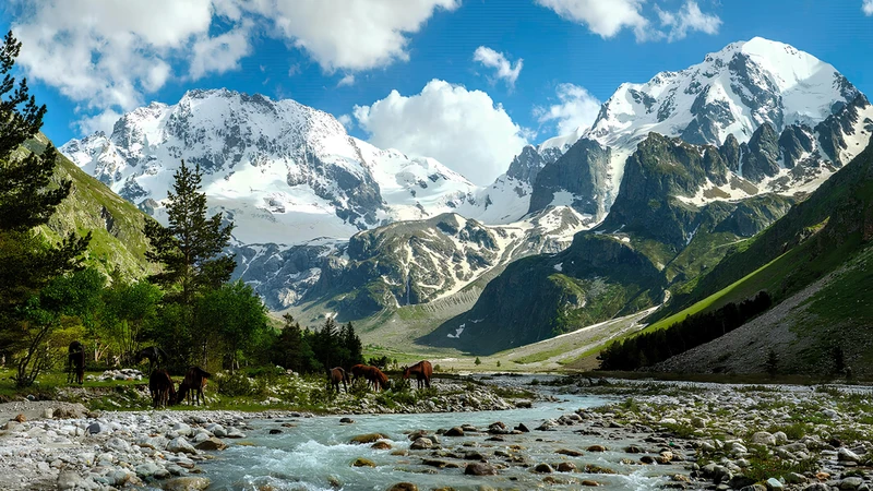 Отдых на водах: спа-тур на Кавказ с купанием в термах и отелем 4*. Домбай, Эльбрус и города КМВ – авторский тур