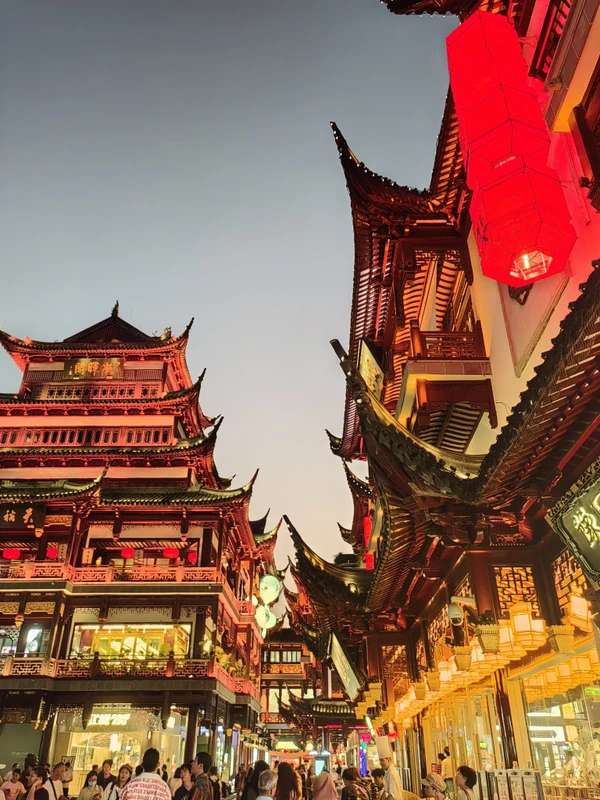 Прогулка по Шанхаю ближе к ночи