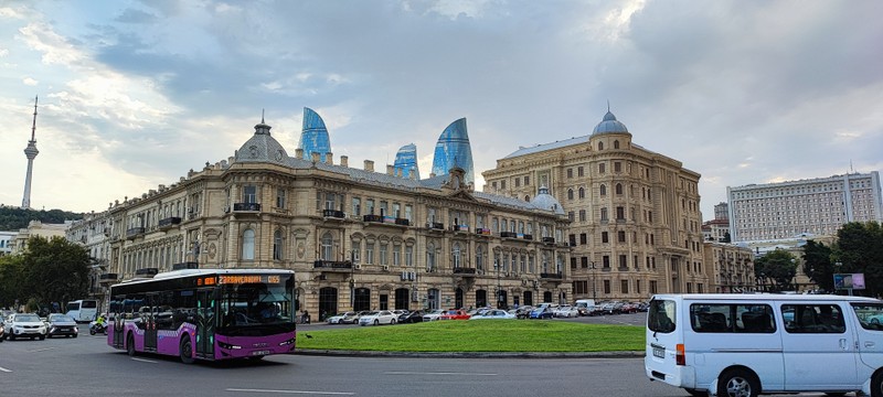 По центру Баку и вдоль трассы Формулы-1 – групповая экскурсия