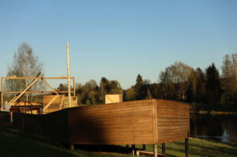 Интерактивная экскурсия на Тверецкой барке и русский обед (всё включено)