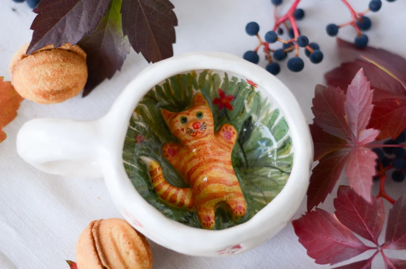 Мастер-класс по ручной лепке кружки с авторским дизайном – групповая экскурсия